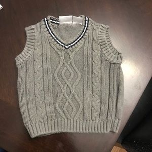 Baby sweater vest